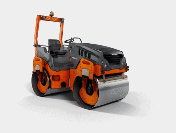 Woo kid road roller